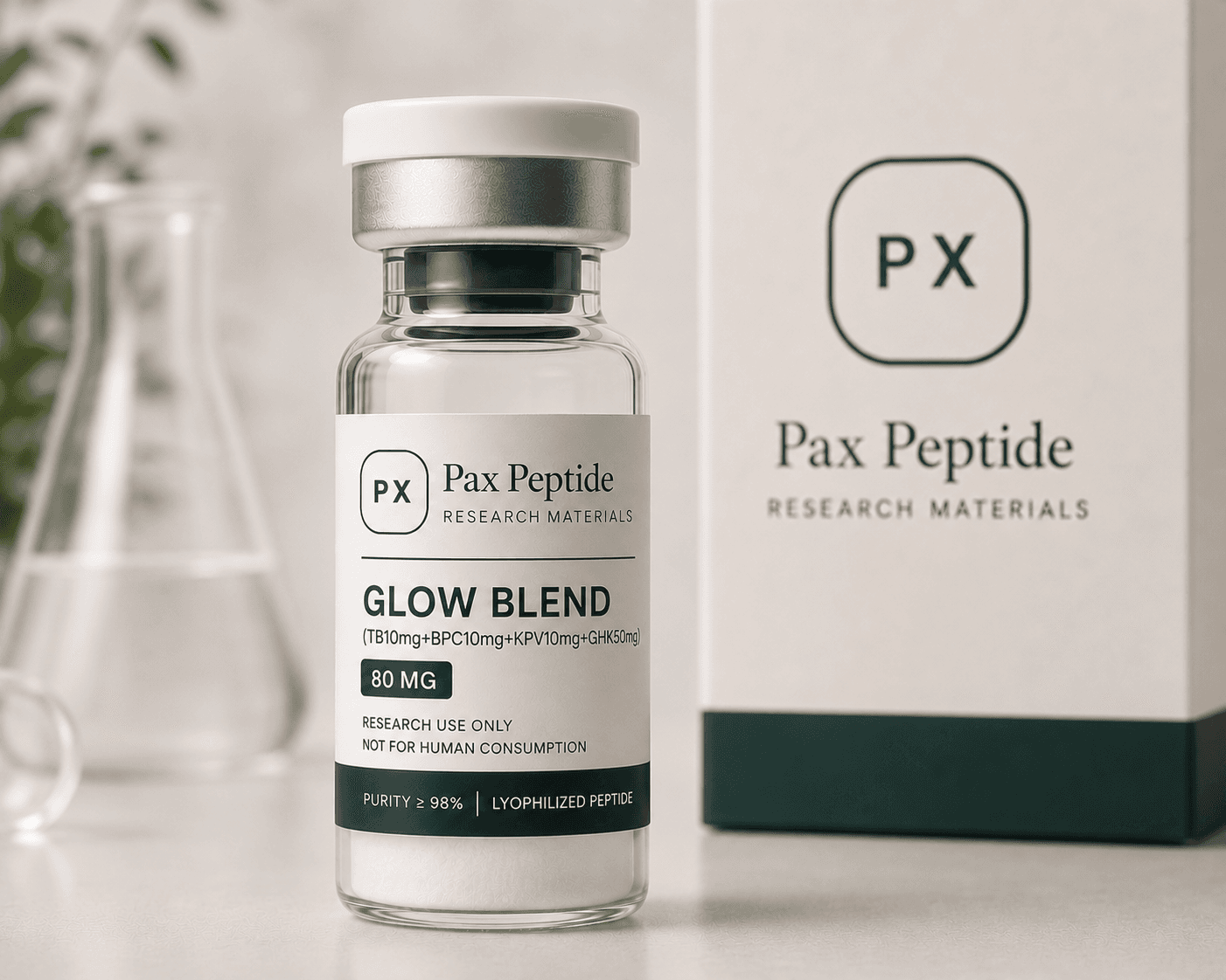 'Glow Blend' TB10mg+BPC10mg+KPV10mg+GHK50mg product image